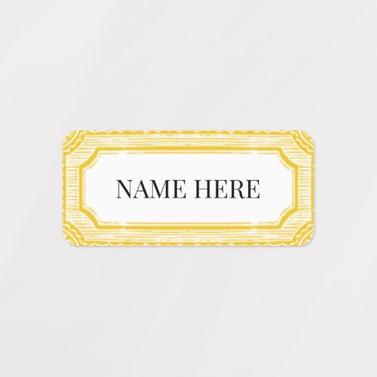 Jeu de Étiquettes vintages 1 (Design 1)