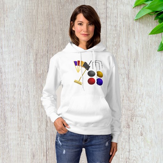 Jeu De Femmes Sweat - shirt à capuche Croquet