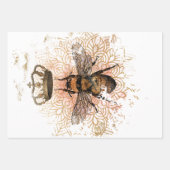 Jeu de feuilles de découpage/d'enveloppes d'abeill (Devant 3)