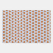 Jeu de feuilles de papier d'enveloppement de chats (Devant 2)