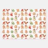 Jeu de feuilles de papier d'enveloppement de frian (Devant 3)