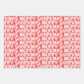 Jeu de feuilles de papier d'enveloppement de Noël  (Devant 2)