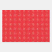 Jeu de feuilles de symbole Runic blanc, noir et ro (Devant 3)