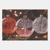 Jeu de feuilles plats en papier d'enveloppement de (Devant 2)