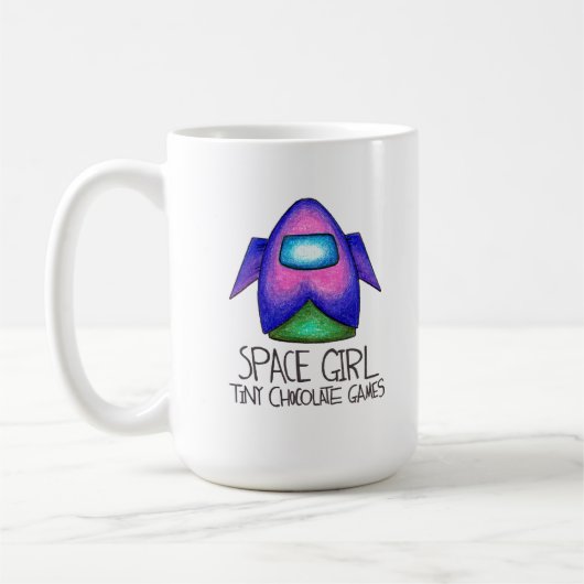 Jeu de fille de l'espace : Tasse de vaisseau (Gauche)