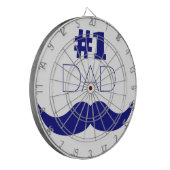 Jeu De Fléchettes #1 Papa Blue Mustache (Devant gauche)