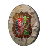 Jeu De Fléchettes [200] Afghanistan : COA, drapeau et carte (Devant droit)