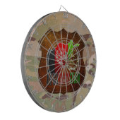 Jeu De Fléchettes [200] Afghanistan : COA, drapeau et carte (Devant gauche)