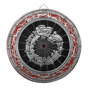 Jeu De Fléchettes [200] Serpent Dieu Quetzalcoatl [Argent]