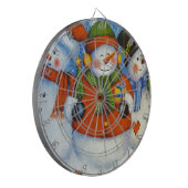 Jeu De Fléchettes 3 Joyeux neigeurs (Devant gauche)