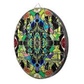 Jeu De Fléchettes à damiers (Devant droit)