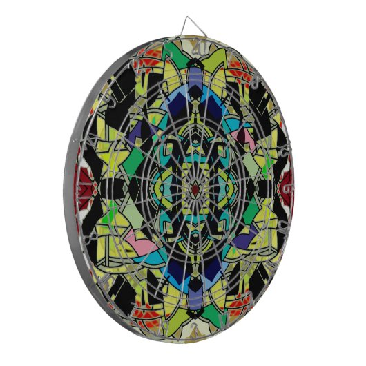 Jeu De Fléchettes à damiers (Devant gauche)