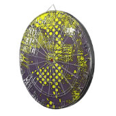 Jeu De Fléchettes Abrégé sur jaune graffiti (Devant droit)