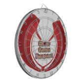 Jeu De Fléchettes Afficher un peu de respect Imprimé (Devant gauche)