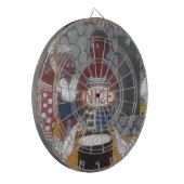 Jeu De Fléchettes Africain traditionnel Homestead Lifestyle (Devant gauche)