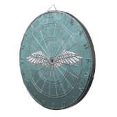 Jeu De Fléchettes ailes bleu-gris (Devant droit)