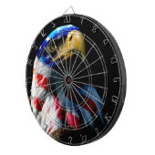 Jeu De Fléchettes Américain patriote Eagle (Devant droit)