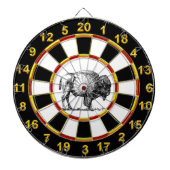 Jeu De Fléchettes American Buffalo Bison and gold foil plated Numéro (Devant)