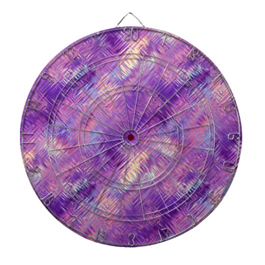 Jeu De Fléchettes Améthyste Purple Crystal Gel Texture (Devant)