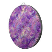 Jeu De Fléchettes Améthyste Purple Crystal Gel Texture (Devant droit)