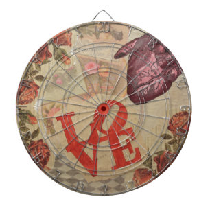 Jeu De Fléchettes Amour et Coeurs