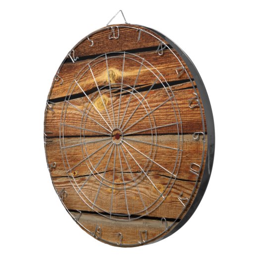 Jeu De Fléchettes Ancien Arrière - plan en bois (Devant droit)