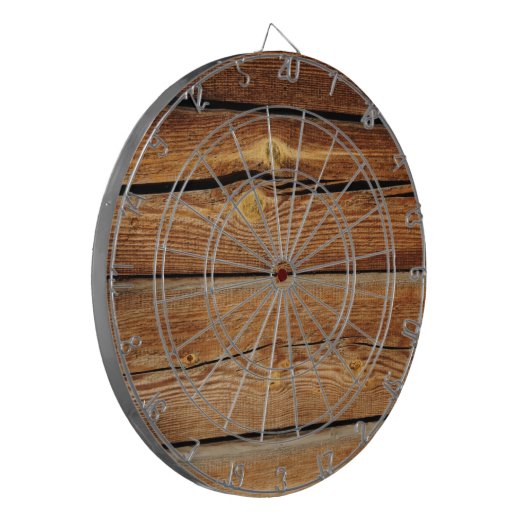 Jeu De Fléchettes Ancien Arrière - plan en bois (Devant gauche)