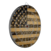 Jeu De Fléchettes Ancien drapeau américain Grunge (Devant gauche)