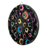 Jeu De Fléchettes Anneaux art Abstrait (Devant droit)