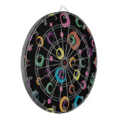 Jeu De Fléchettes Anneaux art Abstrait (Devant gauche)