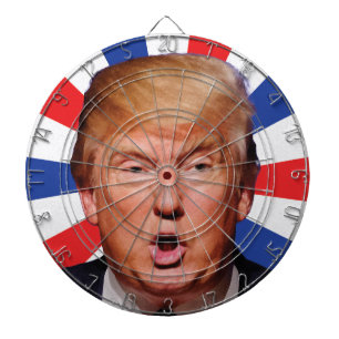 Jeu De Fléchettes Anti-président Donald Trump - Grande Bouche
