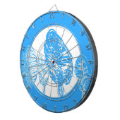 Jeu De Fléchettes Arbre bleu (feuille) (Devant droit)