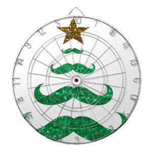 Jeu De Fléchettes arbre de noël de la moustache