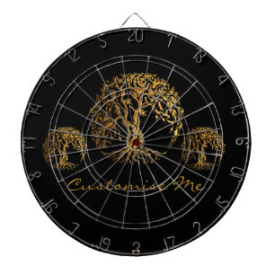 Jeu De Fléchettes Arbre de vie de Mehndi (henné)