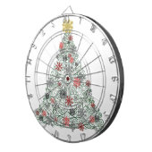 Jeu De Fléchettes Arbre tourbillonnant décoré (Devant droit)