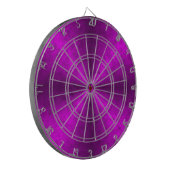 Jeu De Fléchettes Arc-en-ciel rose en cuir d'éléphant Optik (Devant gauche)