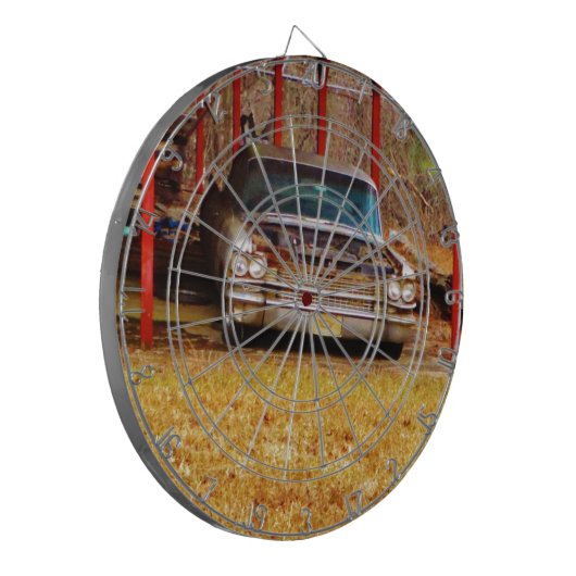 Jeu De Fléchettes Argent 1963 Sadan Deville (Devant gauche)