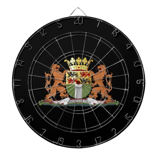 Jeu De Fléchettes Armoiries de Rotterdam (Devant)