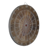 Jeu De Fléchettes Arrière - plan en bois rustique frais de regard de (Devant gauche)