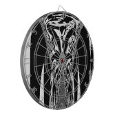 Jeu De Fléchettes Art Abstrait africain (Devant gauche)