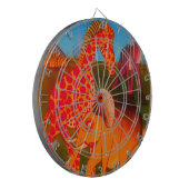 Jeu De Fléchettes Art animal africain (Devant gauche)