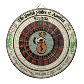 Jeu De Fléchettes Art d'argent de roulette (Devant)