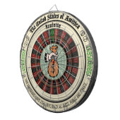 Jeu De Fléchettes Art d'argent de roulette (Devant droit)