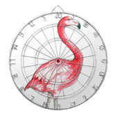 Jeu De Fléchettes Art Flamant rose (Devant)