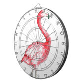 Jeu De Fléchettes Art Flamant rose (Devant droit)