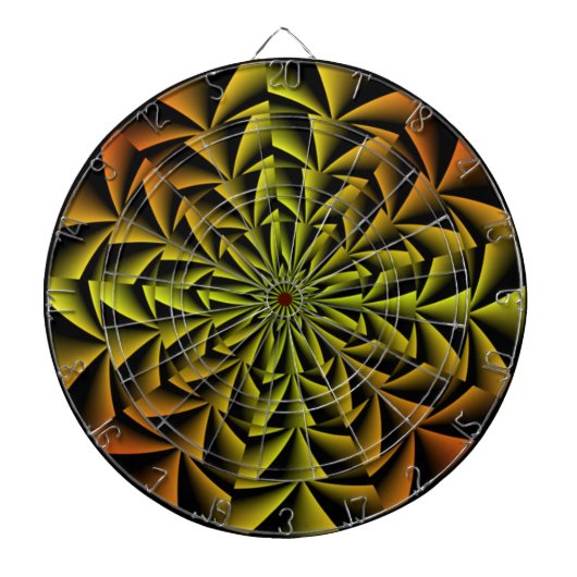 Jeu De Fléchettes Art rétro spiral (Devant)