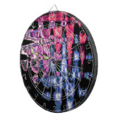 Jeu De Fléchettes Assez mignonne pourpre Cendres Gris et Noir Aquare (Devant droit)