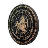 Jeu De Fléchettes Astrologie Sagittaire Zodiac d1 Dartboard (Devant droit)