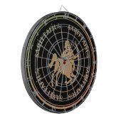 Jeu De Fléchettes Astrologie Sagittaire Zodiac d1 Dartboard (Devant gauche)