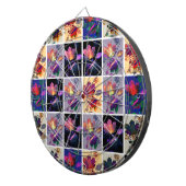 Jeu De Fléchettes Autumn Leaves Rustic Patchwork (Devant droit)